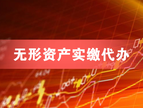 大冶无形资产实缴资本代办