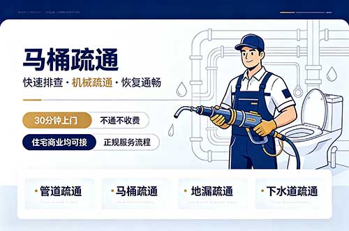 大冶马桶疏通