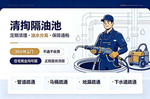 大冶清掏隔油池